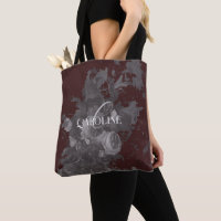 Burgundy Vintag Floral Still Life Stilvoll