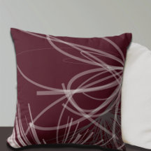 Burgundy Wine Grau Abstraktes Design