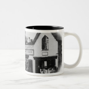 Burham, Kent, c.1909 Zweifarbige Tasse