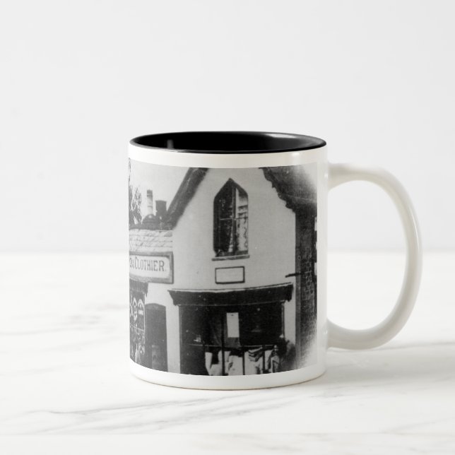 Burham, Kent, c.1909 Zweifarbige Tasse (Rechts)