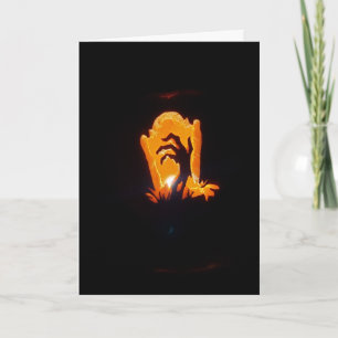 "Buried" Hallowe’en Card Karte