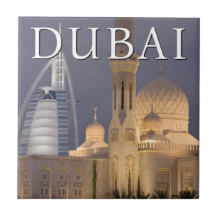 Burj al Arab Moschee am Abend Dubai Fliese