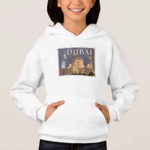 Burj al Arab   Moschee am Abend Dubai Hoodie