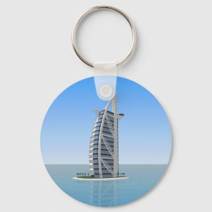 Burj Al-arabisches Hotel Dubai: Modell 3D: Schlüsselanhänger