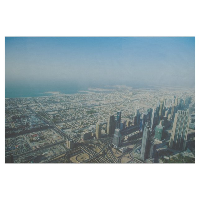Burj Khalifa Ansicht, Dubai Stoff (Yard (91,4 cm))