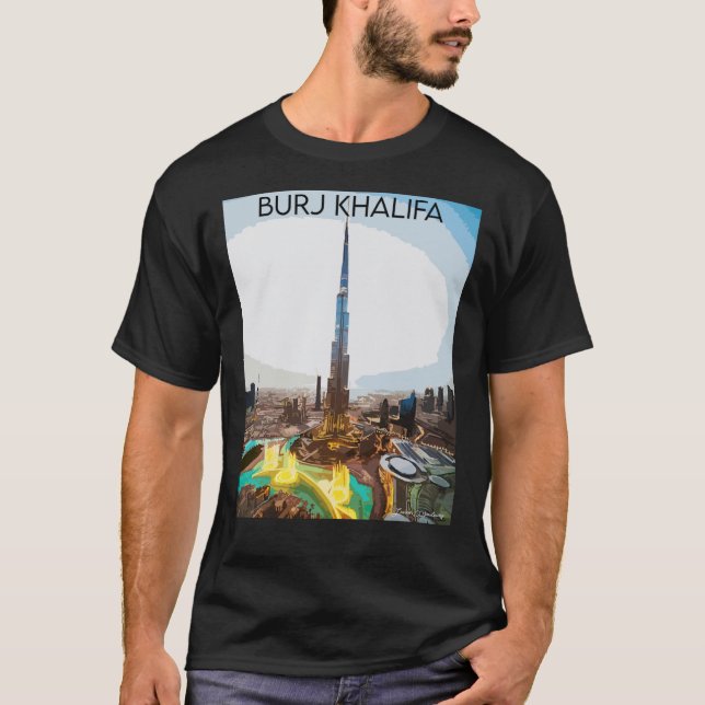Burj Khalifa Classic T - Shirt (Vorderseite)
