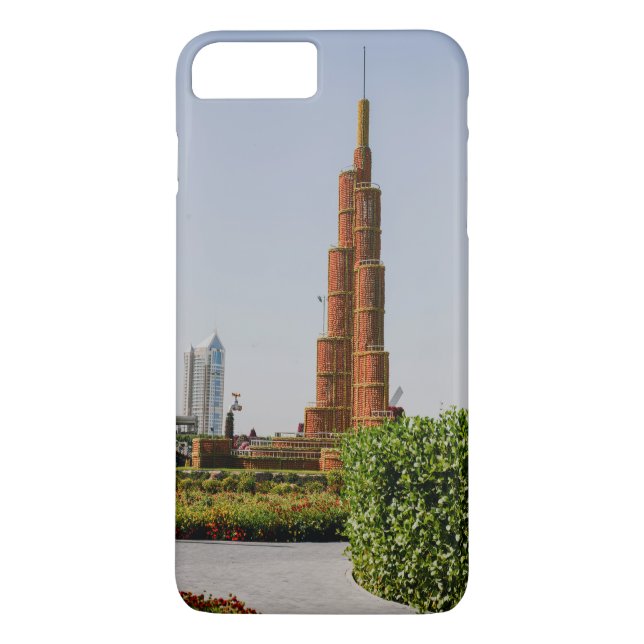 Burj Khalifa, Dubai Miracle Garden Case-Mate iPhone Hülle (Rückseite)