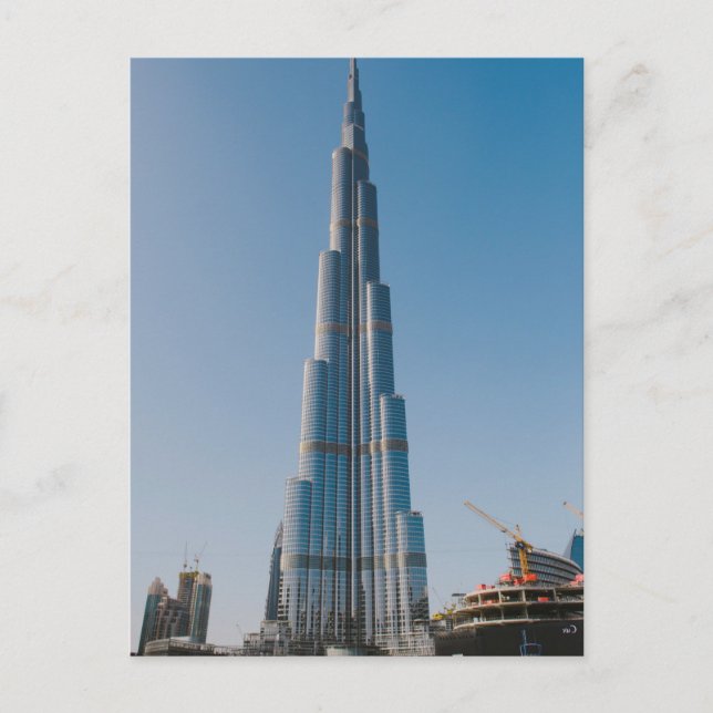 Burj Khalifa, Dubai Postkarte (Vorderseite)