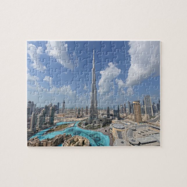 Burj Khalifa Dubai Sehenswürdigkeit Jigsaw Puzzle (Horizontal)