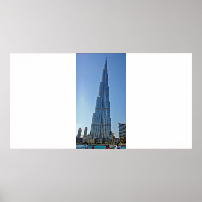 Burj Khalifa - Fotografischer Druck Poster (Vorne)