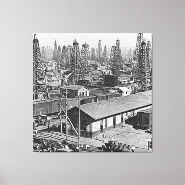 Burkburnett Leinwanddruck (Vorderseite)