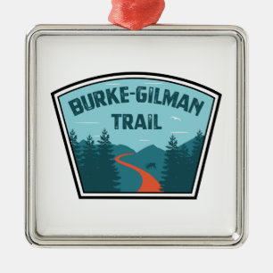 Burke-Gilman Trail Ornament Aus Metall