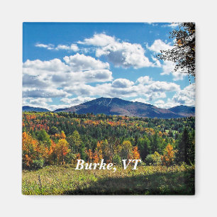 Burke, Vermont, wunderschöner Herbst, Magnet