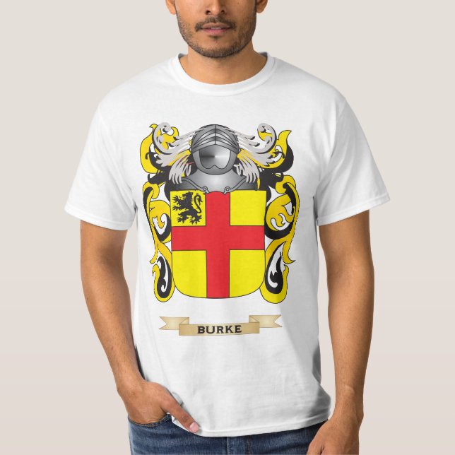 Burke-Wappen (Familienwappen) T-Shirt (Vorderseite)