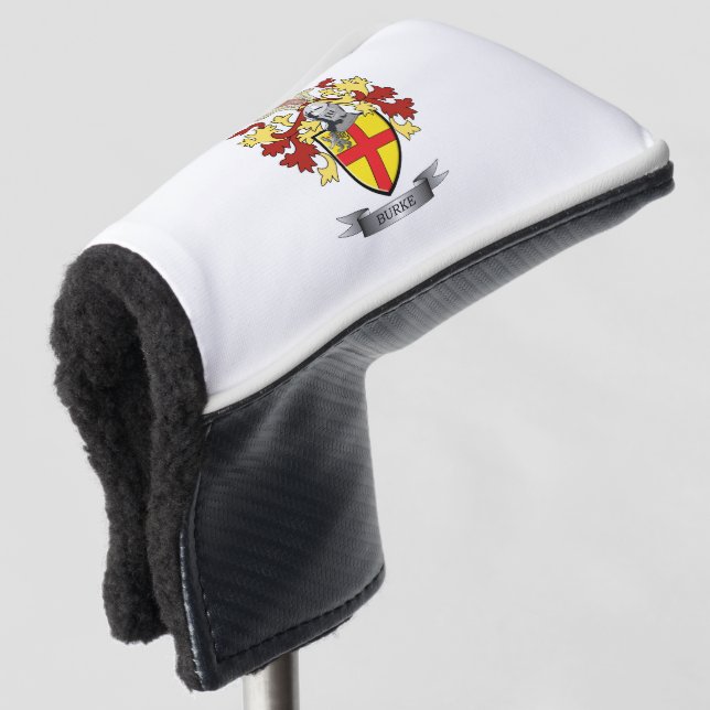 Burke-Wappen Golf Headcover (3/4 Vorderseite)