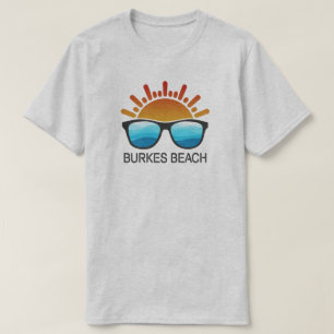 Burkes Beach South Carolina Sonnenbrillen T-Shirt