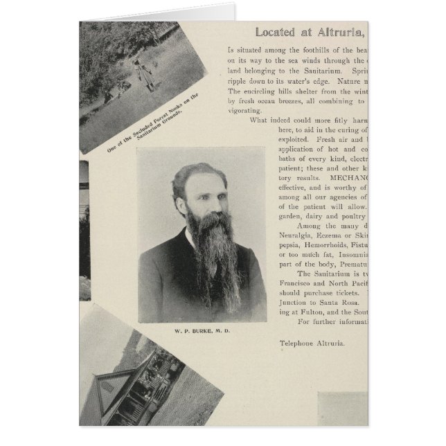 Burkes Sanitarium, Kalifornien (Vorne)