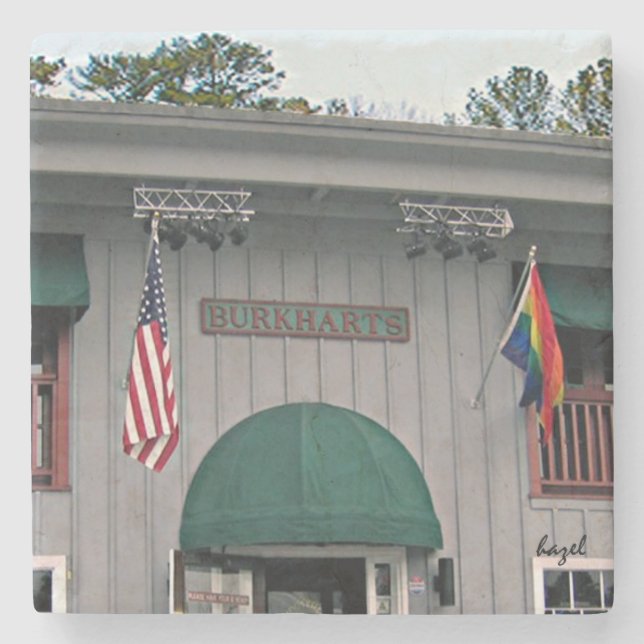 Burkhart's Atlanta, Burkhart Steinuntersetzer (Vorderseite)