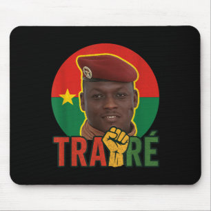 Burkina Faso - Bravo Kapitän Ibrahim Traoré _ Thom Mousepad