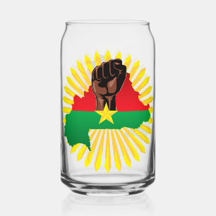 Burkina Faso Carte, drapeau et première révolution