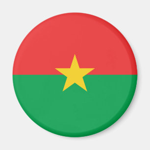 Burkina Faso Fahnenmagnet Magnet