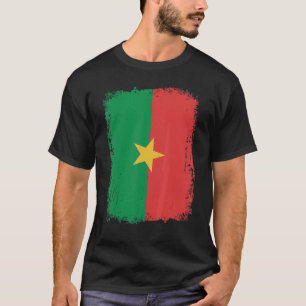 Burkina Faso Flag Männer Frauen Kinder T-Shirt