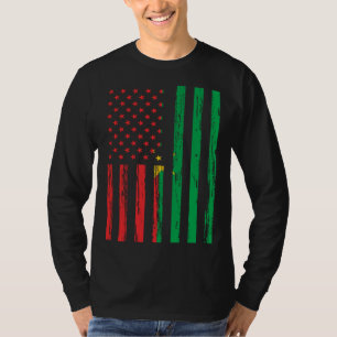 Burkina Faso Flagge Amerika USA Es ist in meiner D T-Shirt