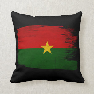 Burkina Faso-Flagge Kissen