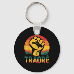 Burkina Faso-ibrahim Traoré _ Thomas Sankara T-shi Schlüsselanhänger