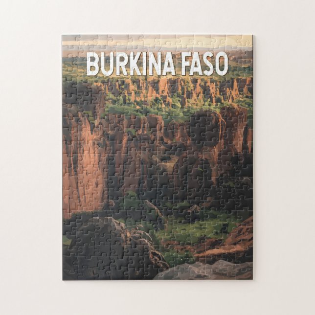 Burkina Faso Illustration Kunst, Dichtung und Musi (Vertikal)