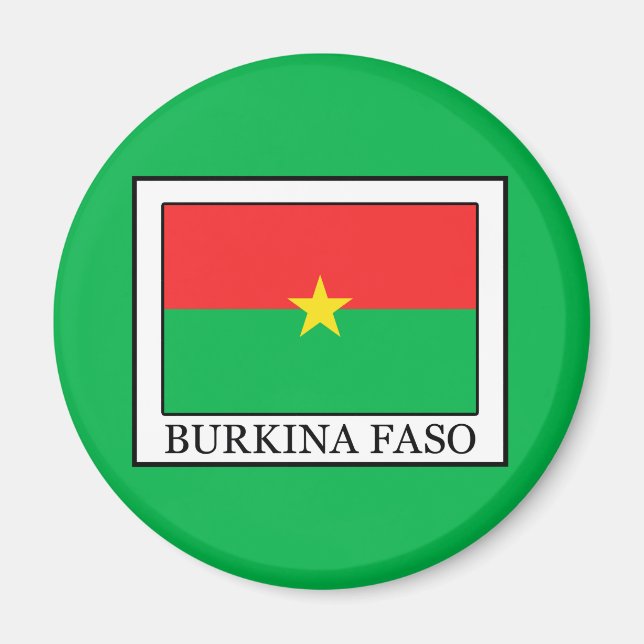 Burkina Faso Magnet (Vorne)