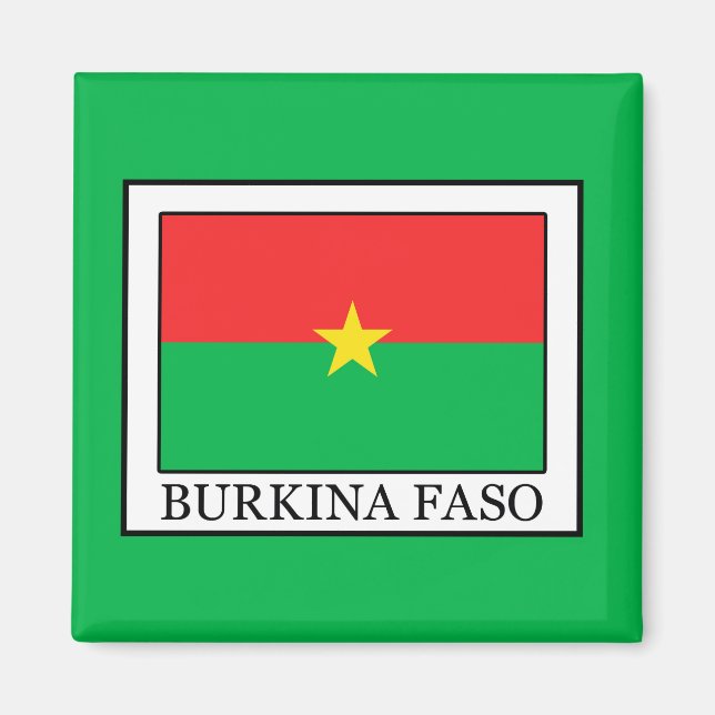 Burkina Faso Magnet (Vorne)