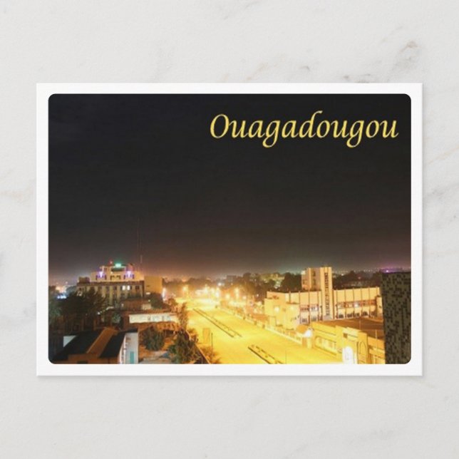 Burkina Faso - Ouagadougou - Postkarte (Vorderseite)