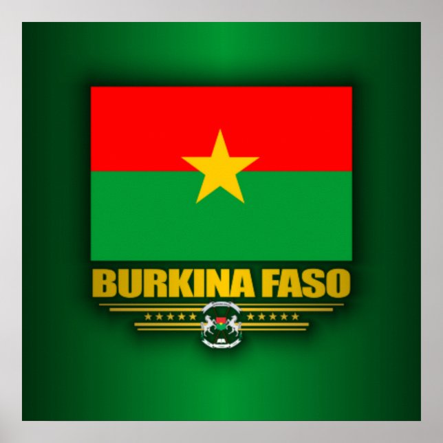Burkina Faso Poster (Vorne)