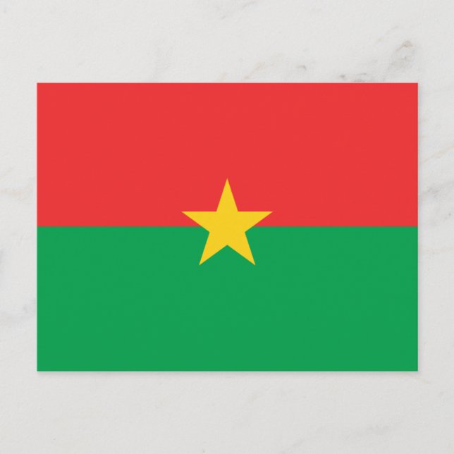 Burkina Faso Postkarte (Vorderseite)