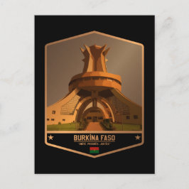 Burkina Faso Postkarte