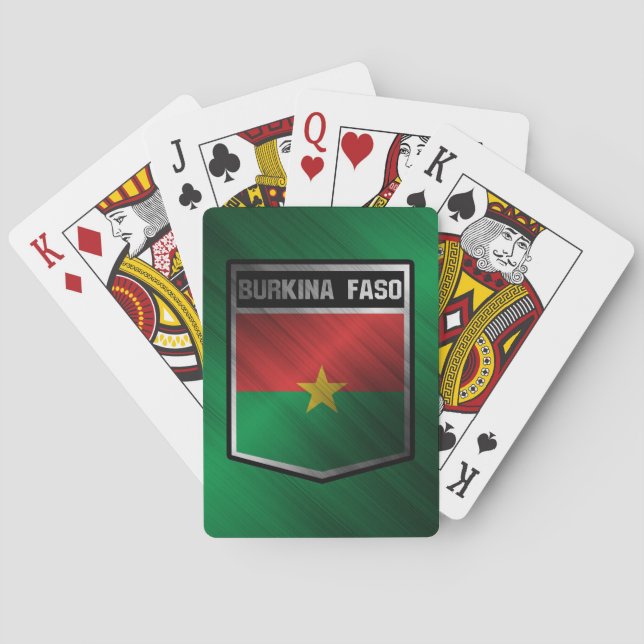 Burkina Faso Spielkarten (Rückseite)