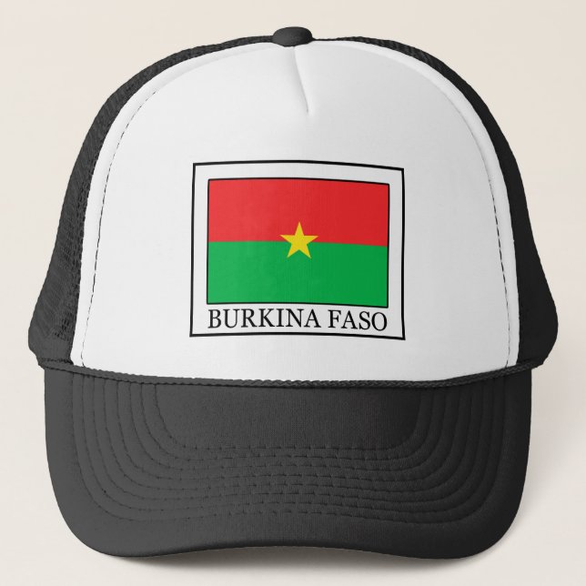 Burkina Faso Truckerkappe (Vorderseite)