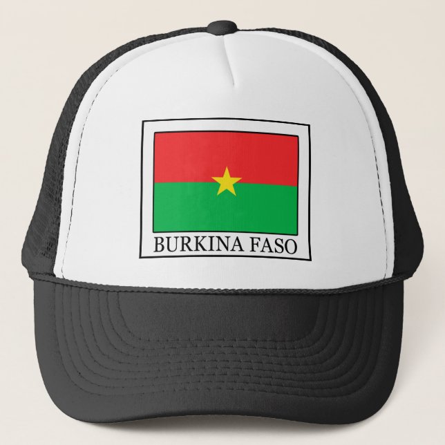 Burkina Faso Truckerkappe (Vorderseite)