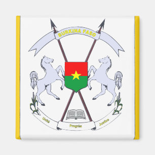 Burkina-Symbol Magnet