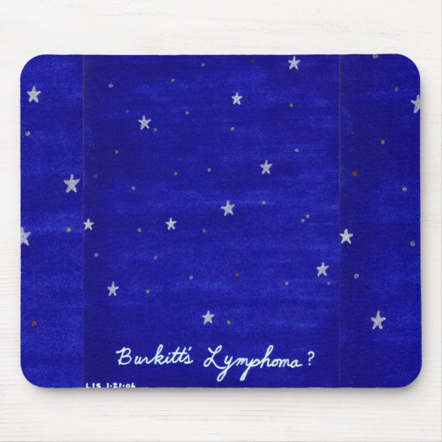 Burkitts Lymphom mousepad (Vorne)
