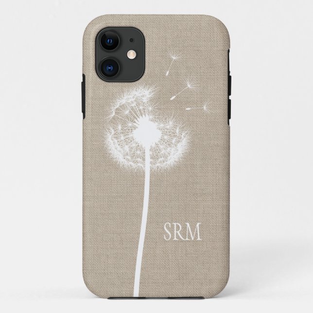 Burlap & Dandelion iPhone 5 Case-Mate Hülle (Rückseite)