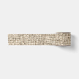 Burlap Look Country Chic Earth Tone Satinband