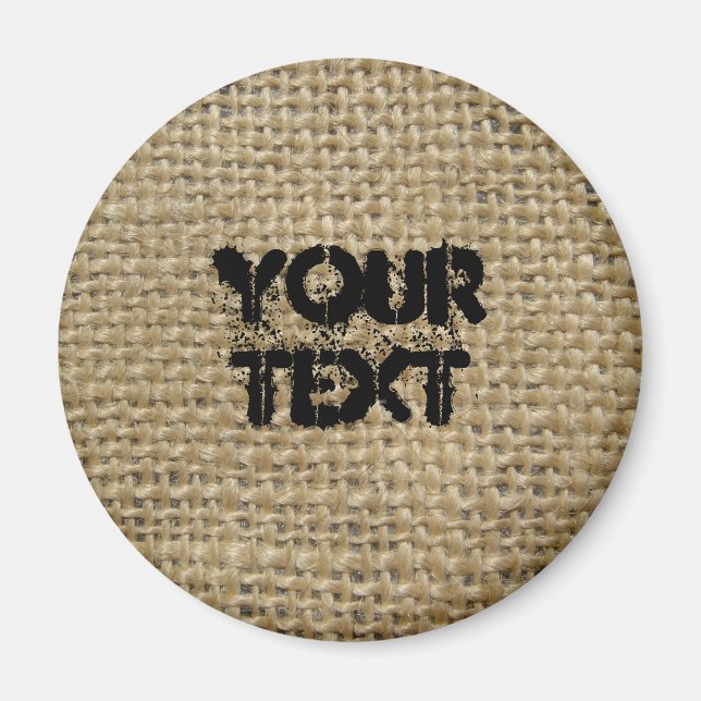 Burlap Magnet (Vorne)