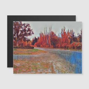 Burleigh Falls Paint Thin Magnetic Card Magneteinladung
