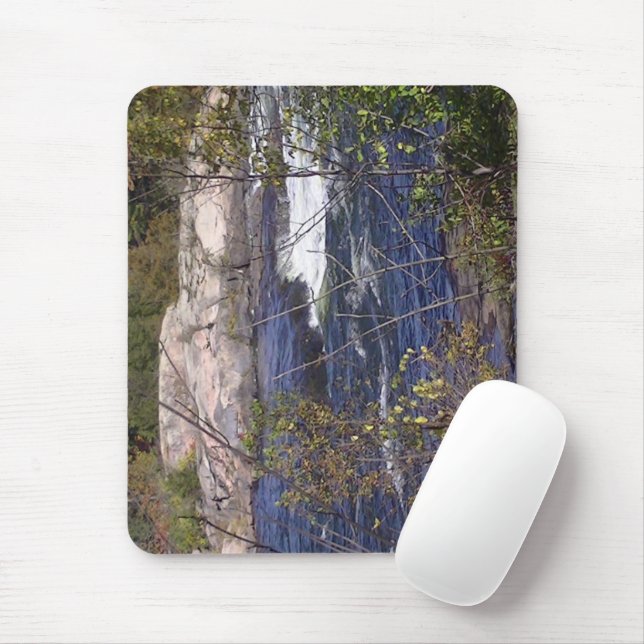 Burleigh Wasserfälle Mousepad (Mit Mouse)