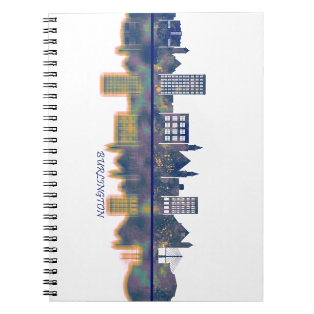 Burlington Iowa Notizblock (Vorderseite)