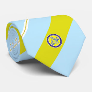 Burlington (North Carolina) Stadtflagge Neck Tie Krawatte