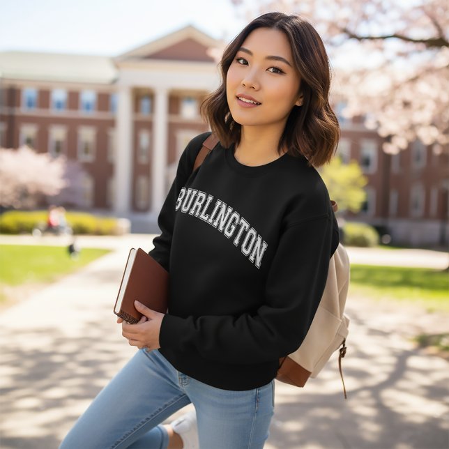 BURLINGTON Sweatshirt de style universitaire Colle (Créateur téléchargé)