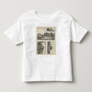 Burlington und Junction City, Kansas Kleinkind T-shirt